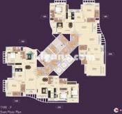 Floor Plan of Ajmera New Era